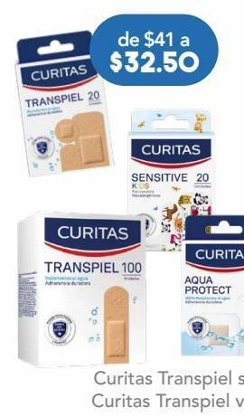 Farmacia San Pablo Curitas venditas transpiel surtidas 20 piezas oferta