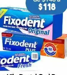 Farmacia San Pablo Fixodent fresh pasta adhesiva para dentaduras 40 ml oferta
