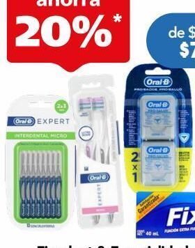 Farmacia San Pablo Oral b hilo dental pro-salud 25m 2 piezas oferta