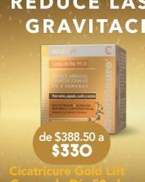 Cicatricure gold lift crema de día con fps30 reduce arrugas 50 ml