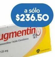Augmentin 12h 10 tabletas caja