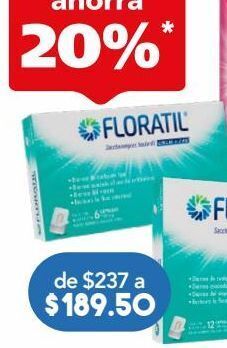 Floratil 12 cápsulas