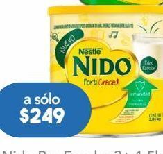 Farmacia San Pablo Nido forticrece edad escolar 2.04 kg oferta