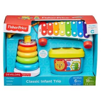 Trío infantil clásico fisher-price