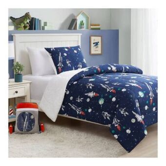 Sam's Club Set de edredón infantil member's mark espacial de 3 pzas oferta