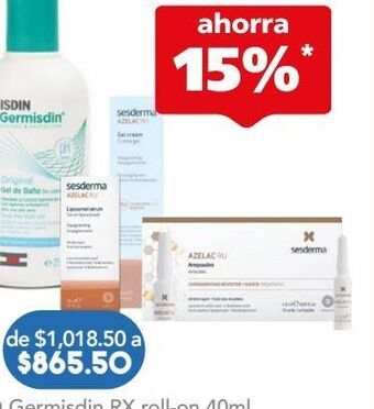 Azelac ru serum liposomal despigmentante 30 ml