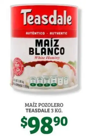 Maiz Pozolero Teasdale 3kg