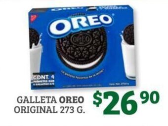 Soriana Híper Galleta Oreo Original 273 g oferta