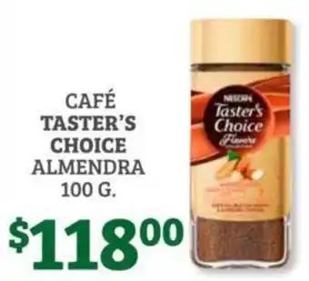 Cafe Taster's Choice Almendra 100g