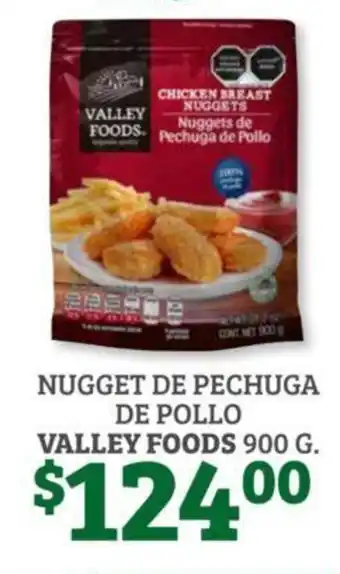 Nugget de Pechuga de Pollo Valley Foods 900g