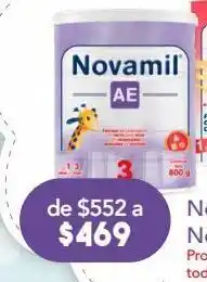 Farmacia San Pablo Novamil fórmulas infantiles ae etapa 3 800 g oferta