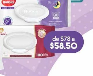 Farmacia San Pablo Huggies supreme toallitas húmedas pure & natural 80 piezas oferta