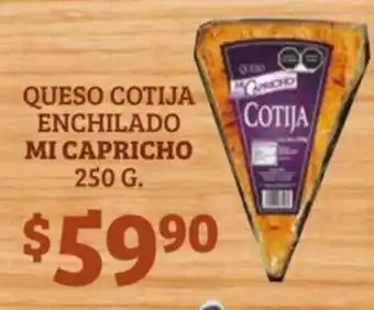 Soriana Híper Queso Cotija Enchilado Mi Capricho 250g oferta