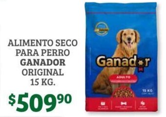 Soriana Híper Alimento Seco Para Perro Ganador Original 15 kg oferta
