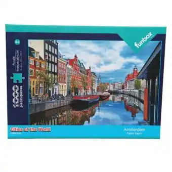 Sam's Club Rompecabezas funbox ruz cities of the world amsterdam 1000 pzas oferta