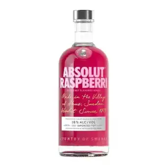 Sam's Club Vodka absolut raspberri 750 ml oferta