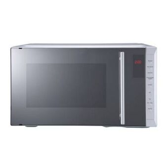Sam's Club Horno de microondas black & decker 1.1 pies cúbicos silver espejo oferta