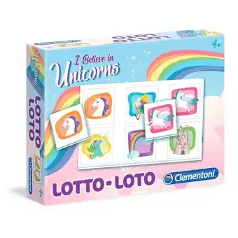 Juego de mesa lotería unicornio