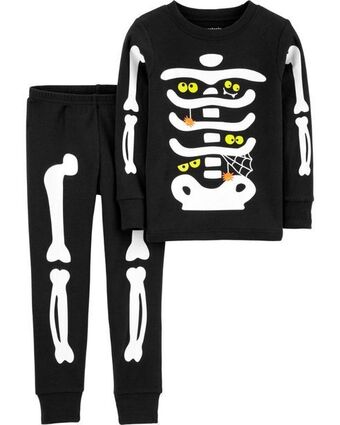 Conjunto de 2 piezas de pijama de algodón de ajuste 100% perfecto de halloween carter's