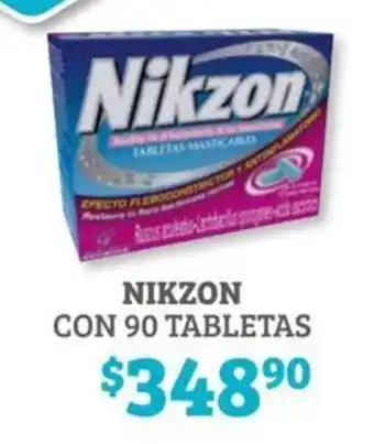 Soriana Híper Nikzon Con 90 Tabletas oferta