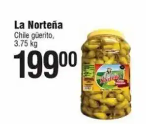 La Norteña Chile guerito 3.75 kg