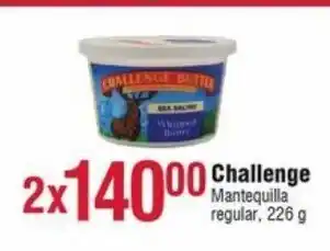 Challenge Mantequilla regular 226g