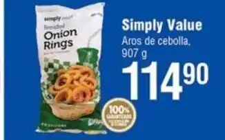 Simply Value Aros de cebolla 907g