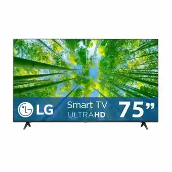 Sam's Club Pantalla lg 75 pulgadas uhd tv ai thinq smart tv 75uq8055psb oferta