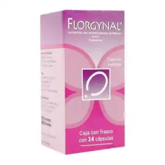 Florgynal 341 mg / 0.2 mg / 2.0 mg 14 cápsulas vaginales