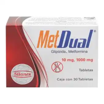 Sam's Club Metdual 10 mg 1000 mg con 30 tabletas oferta