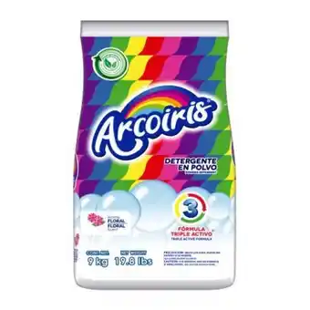 Detergente en polvo arcoiris 9 kg