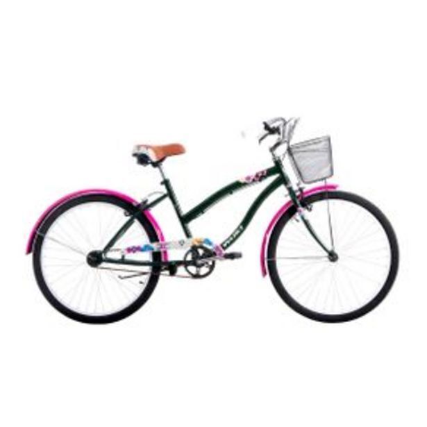El Bodegón Bicicleta veloci urbana spring city rodada 24 verde urbana oferta