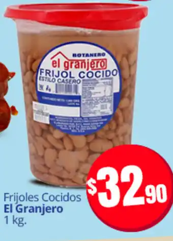 Frijoles Cocidos El Granjero 1 kg
