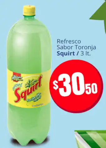 Refresco Sabor Toronja Squirt / 3 lt