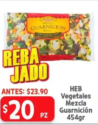 HEB HEB Vegetales Mezcla Guarnicion 454 gr oferta