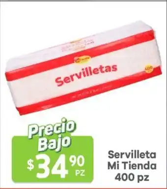 HEB Servilleta Mi Tienda 400 pz oferta
