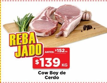 HEB Cow Boy de Cerdo oferta