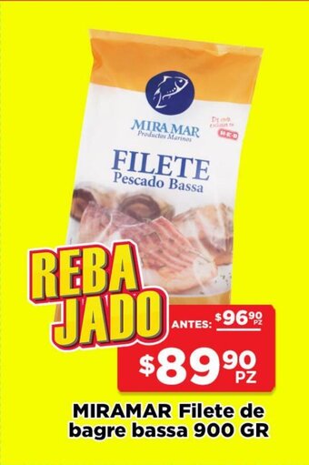 HEB Miramar Filete de bagre bassa 900 gr oferta
