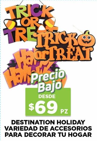 HEB Destination Holiday Variedad de Accesorios para Decorar Tu Hogar oferta