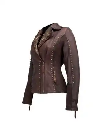 Cuadra Chamarra de estoperoles para dama oferta