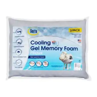 Sam's Club Almohada serta memory foam 2 pzas oferta