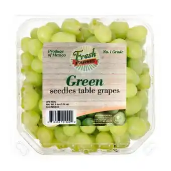 Uva verde sin semilla 1.36 kg