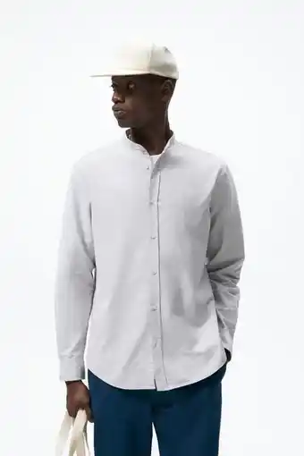 ZARA Camisa oxford oferta