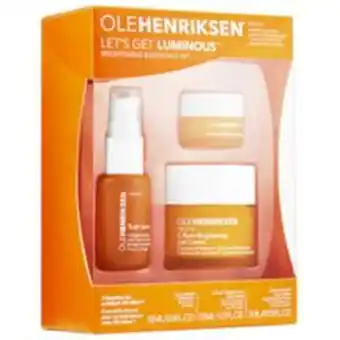 Let's get luminous™ brightening essentials set (set para el cuidado de la piel)
