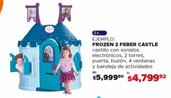 DelSol Frozen 2 feber castle oferta