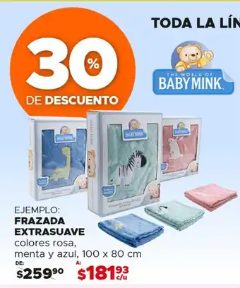 Frazada extrasuave