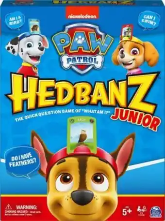 Hedbanz junior paw patrol