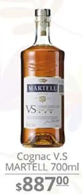 Cognac V.S Martell 700ml