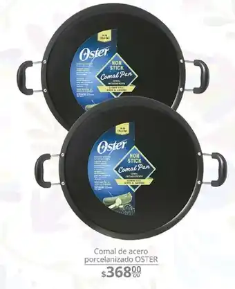 La Comer Comal de Acero Porcelanizado Oster oferta