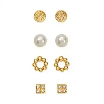Ésika Estuche de aretes x4 florabelle oferta